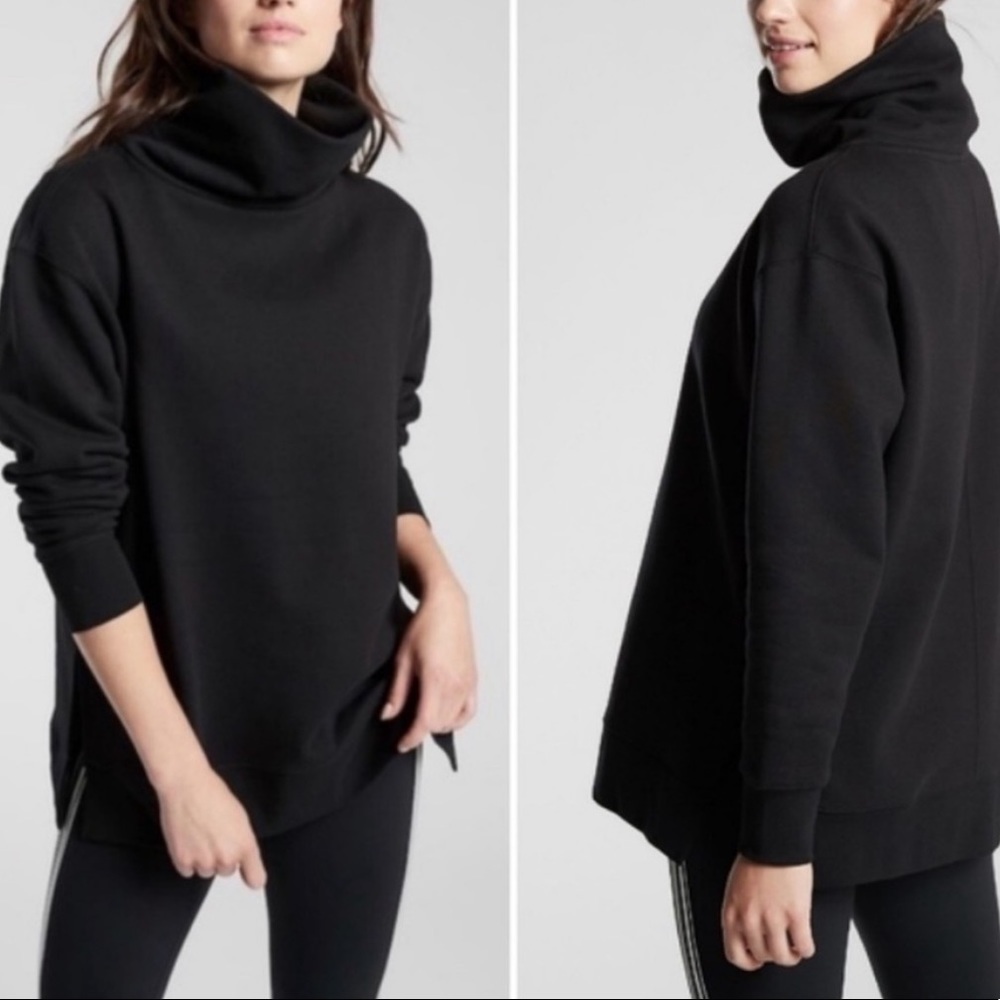 Athleta 24/7 Funnel Neck Sweatshirt